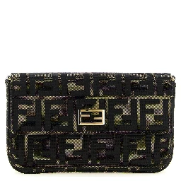Brown Polyester Cardholder