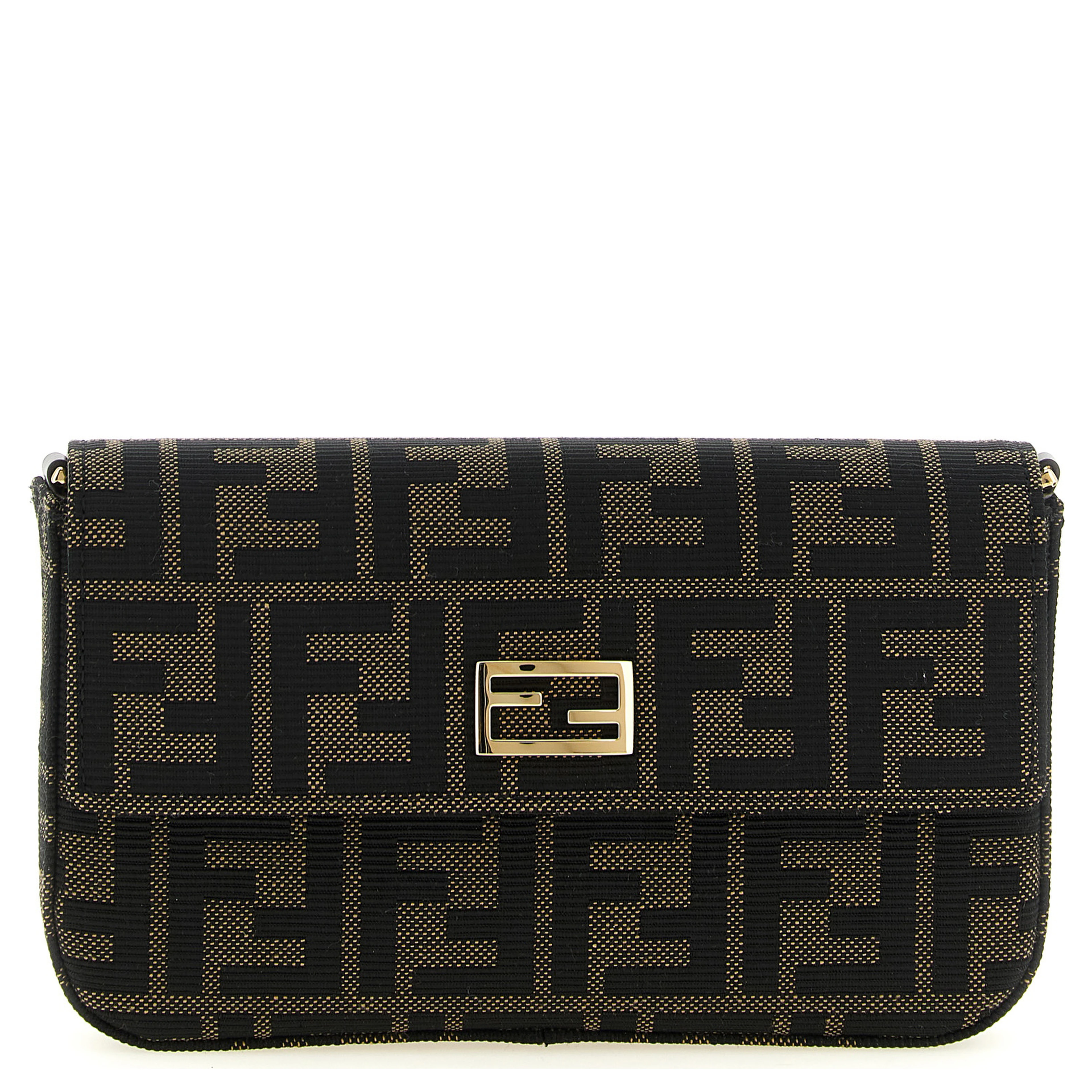 Brown Polyester Cardholder