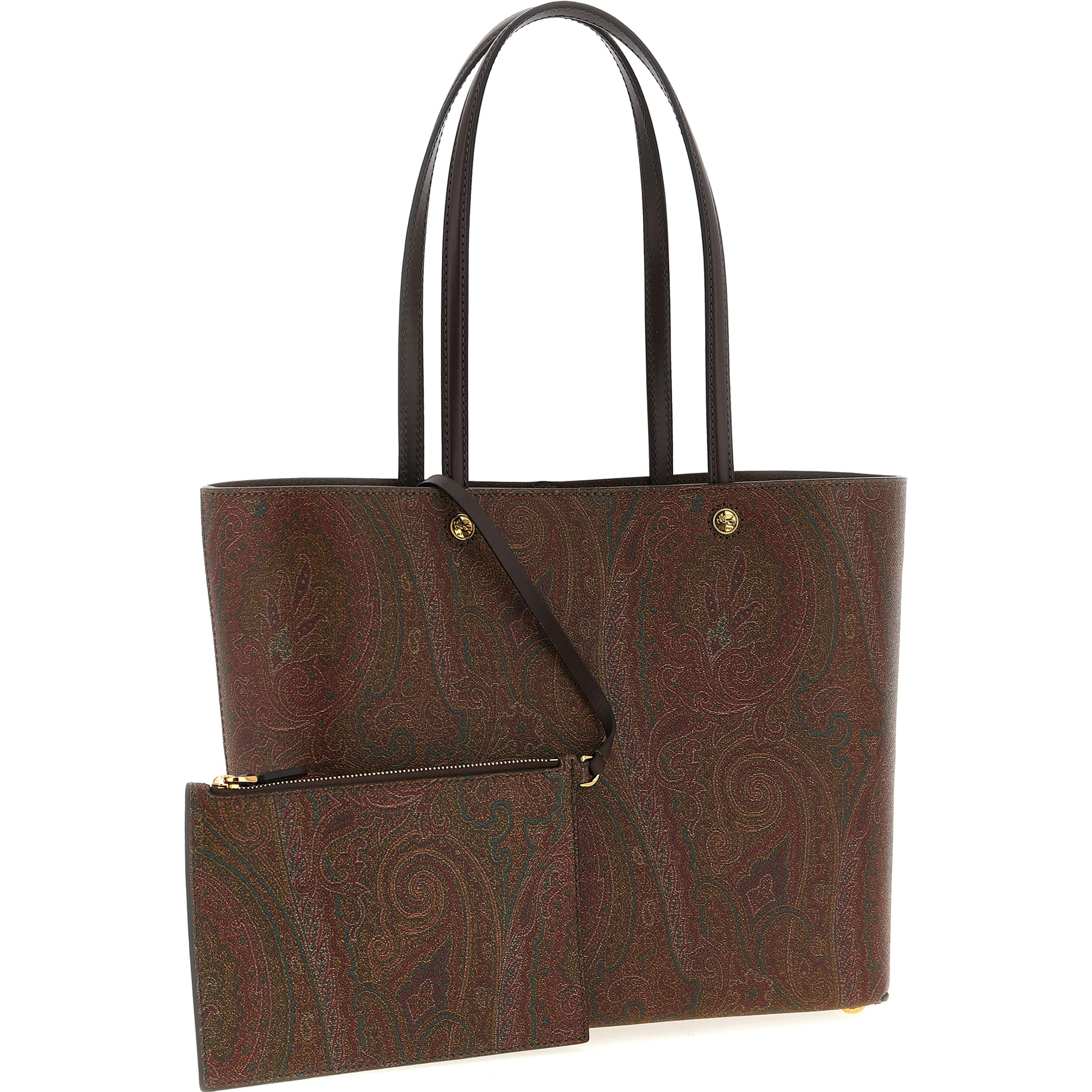 Brown Cotton Tote Bag