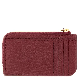 Bordeaux Lamb Leather Cardholder