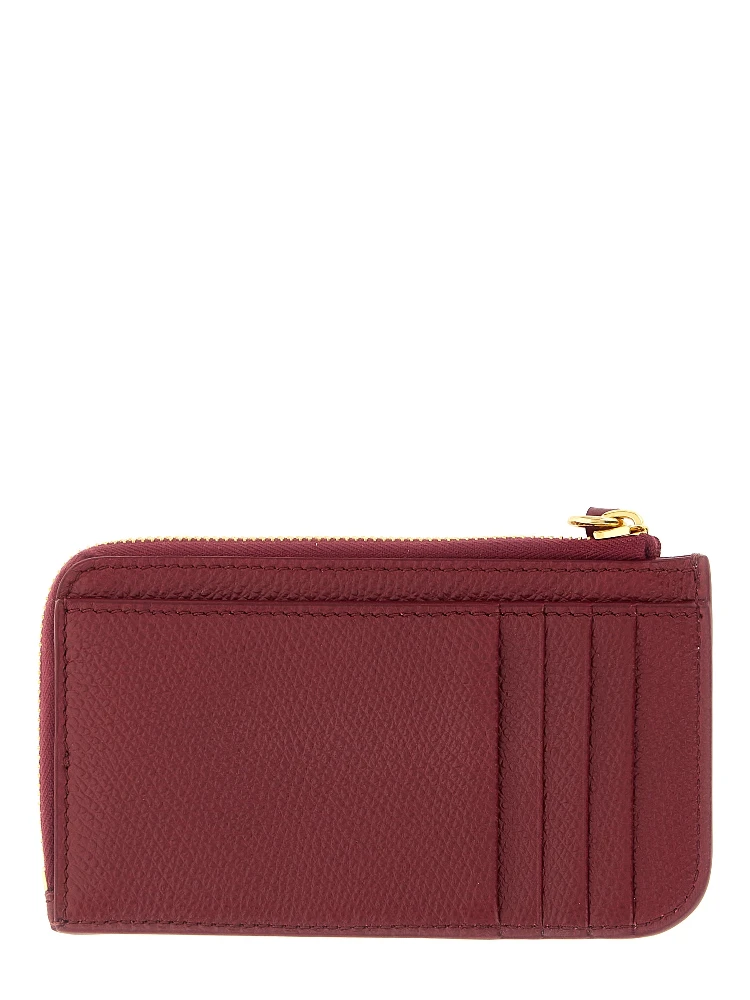 Bordeaux Lamb Leather Cardholder alternative