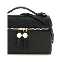 Black Calf Leather Bos Taurus Handbag