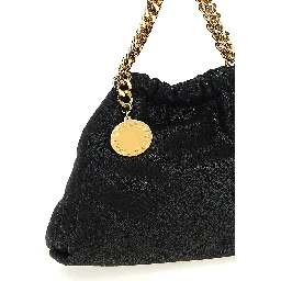 Black Polyester Crossbody Bag