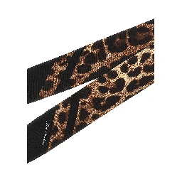 Brown Silk Foulard