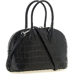 Black Cowhide Handbag