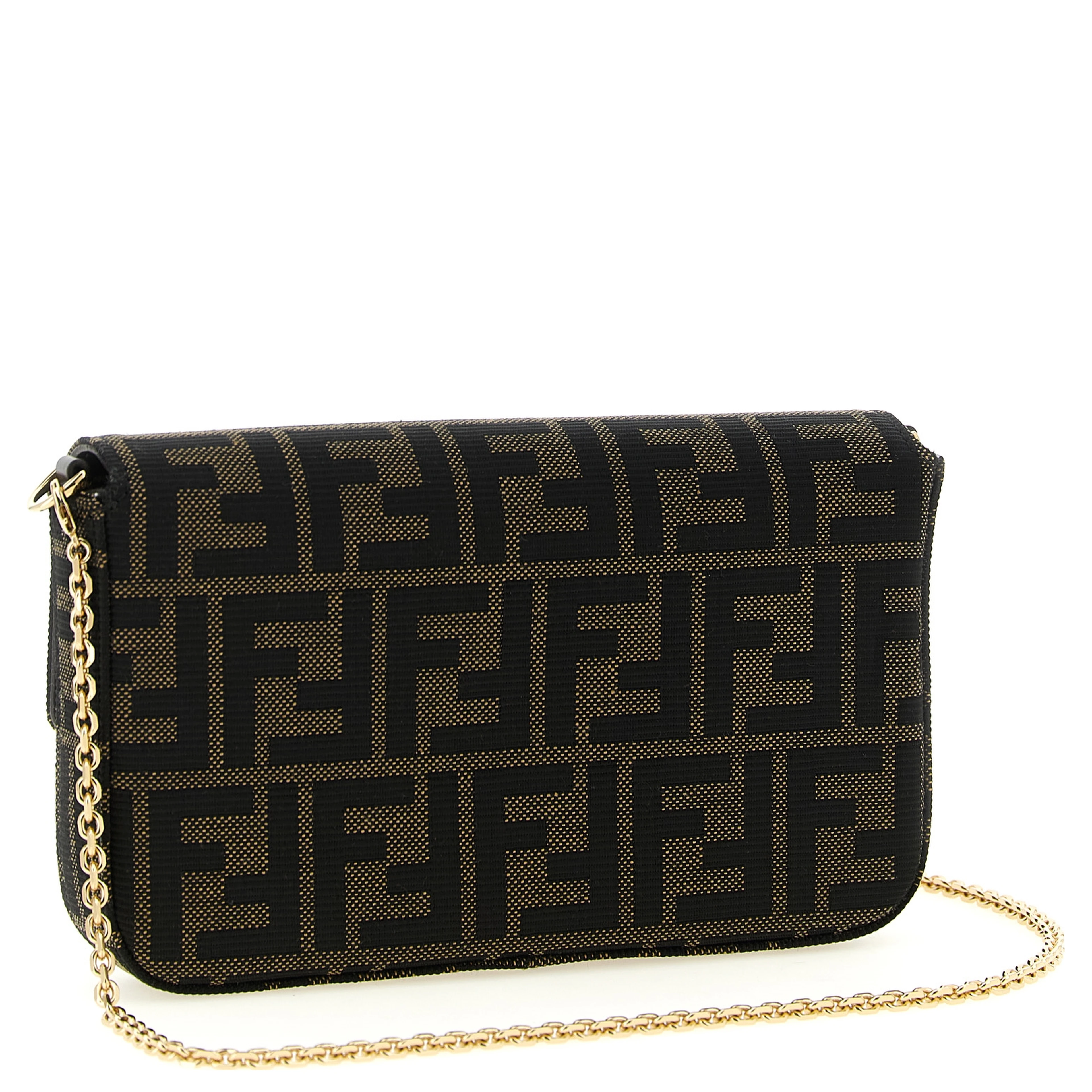 Brown Polyester Cardholder