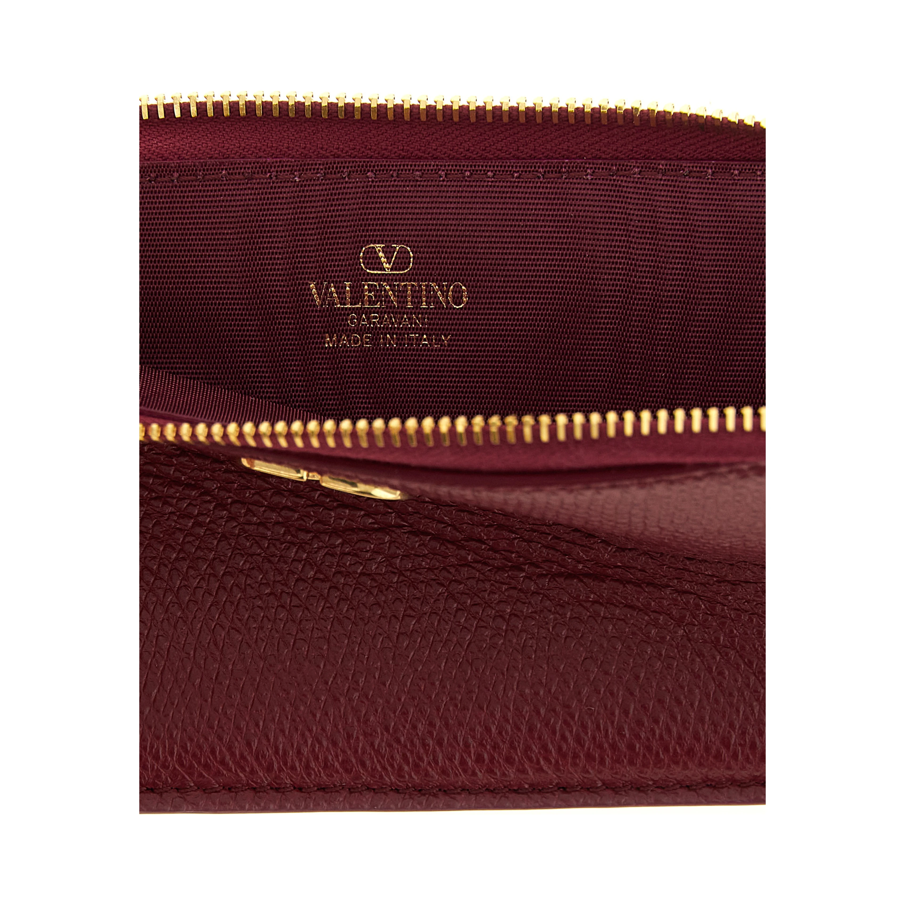 Bordeaux Lamb Leather Cardholder