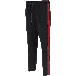 Blue Polyester Joggers (Workout Pants)