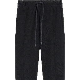 Blue Polyester Joggers (Workout Pants)