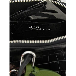 Black Cowhide Handbag
