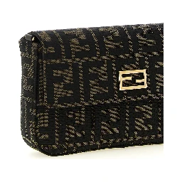 Brown Polyester Cardholder