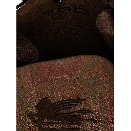 حقيبة تسوق قطنية بنية اللون