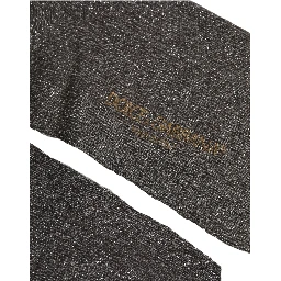Dark Gray Viscose Logo Mid Calf Accessory Socks