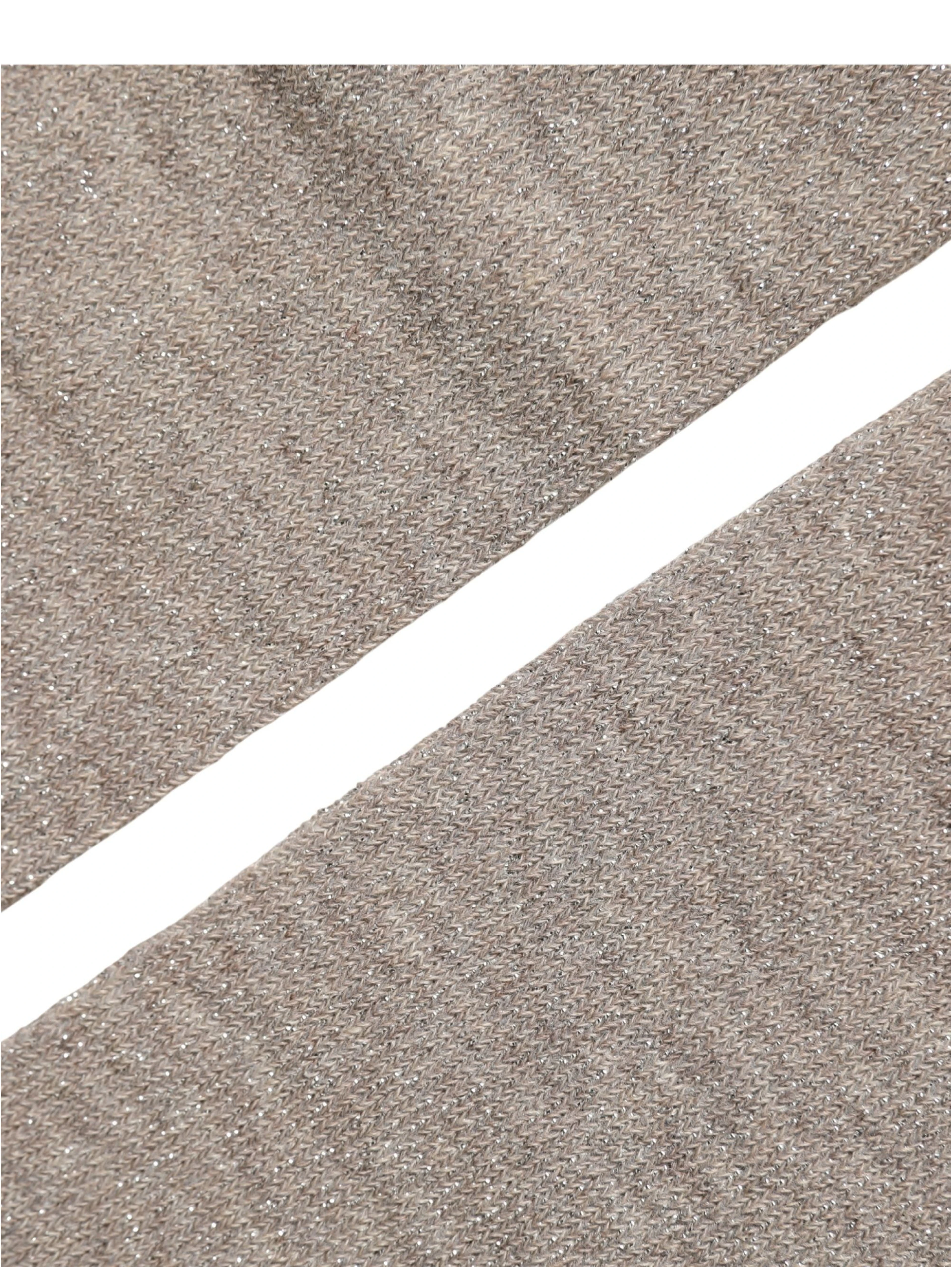 Gray Viscose Logo Mid Calf Accessory Socks