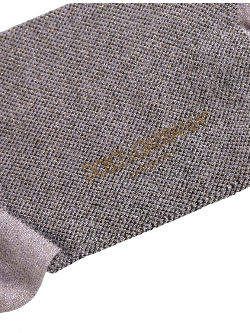 Charcoal Grey Logo Mid Calf Women Accessory Socks