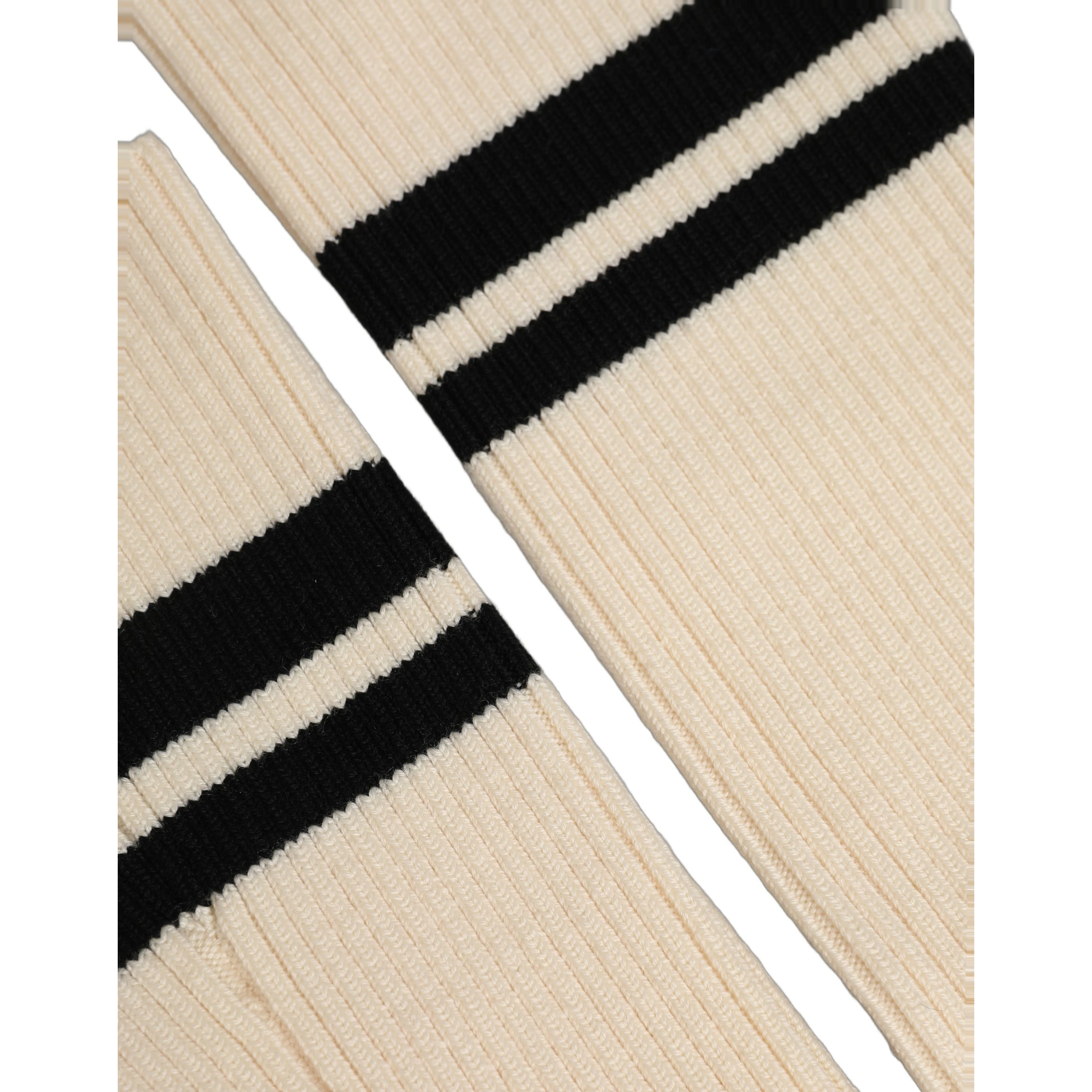 Cream Wool Thigh High Leg Warmer Accessory Socks