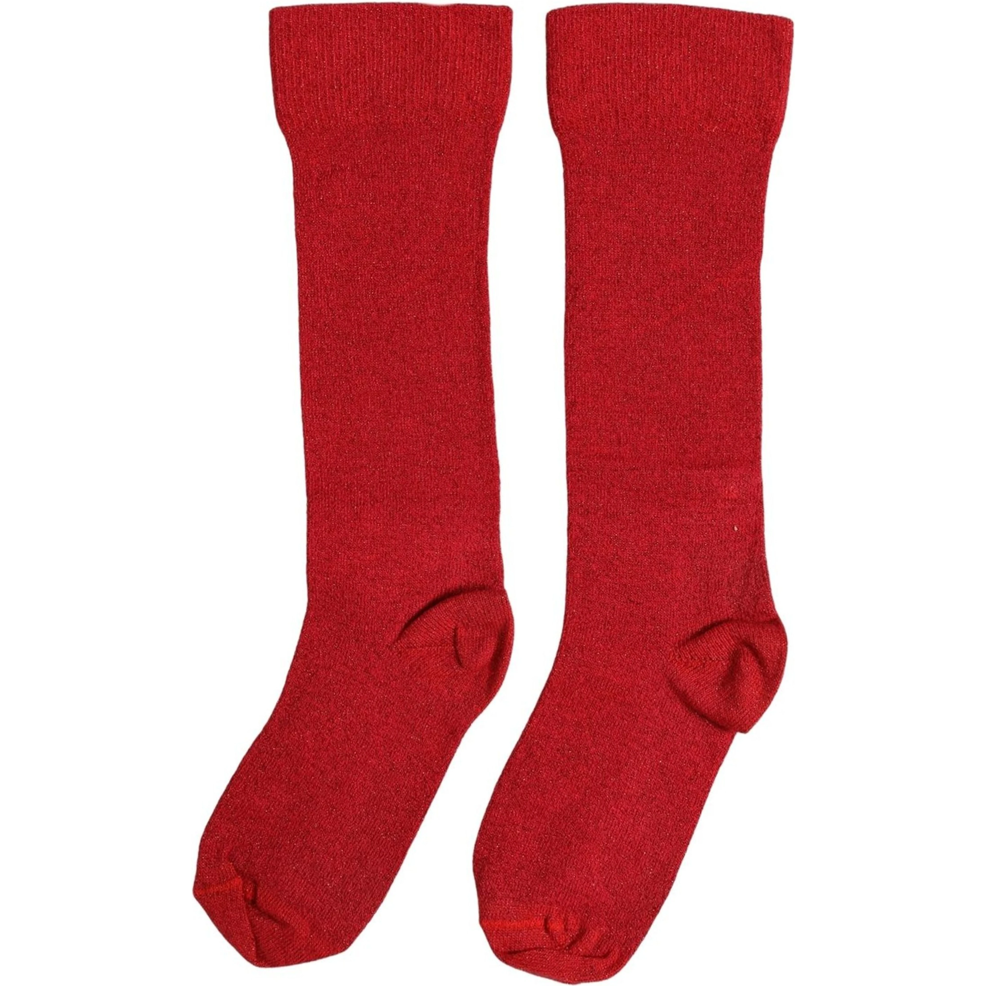 Red Viscose DG Logo Mid Calf Accessory Socks