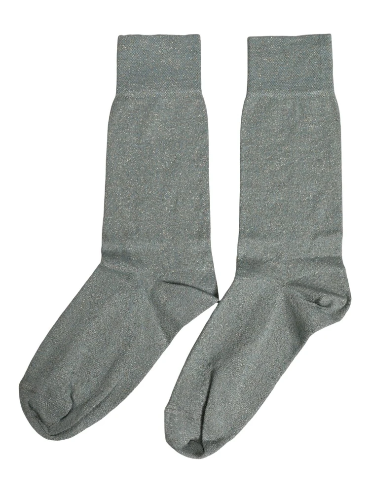 Gray Viscose Logo Mid Calf Accessory Socks alternative