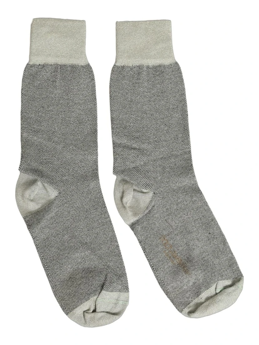 Charcoal Grey Logo Mid Calf Women Accessory Socks