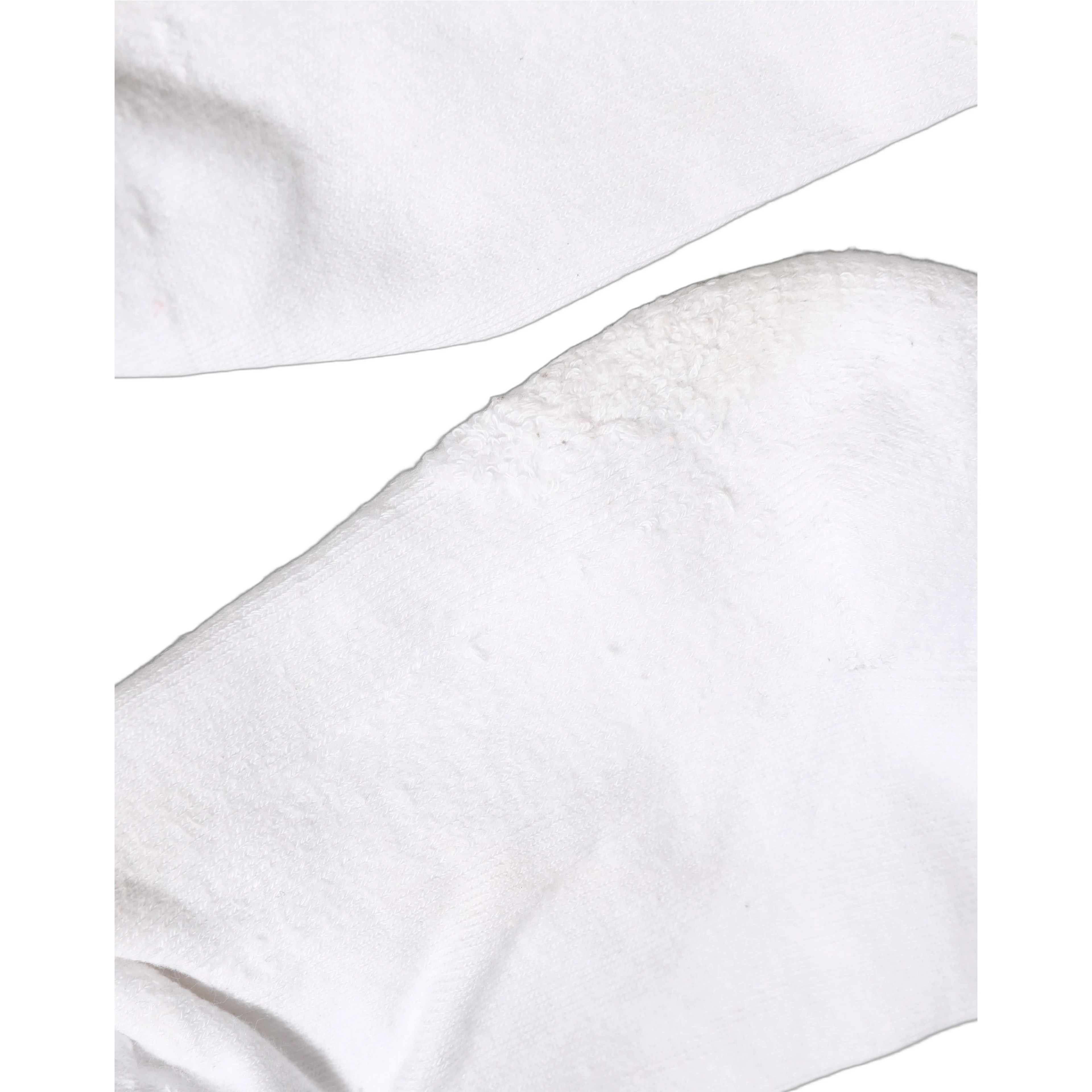 Men White DGVIB3 Cotton Mid Calf Accessory Socks