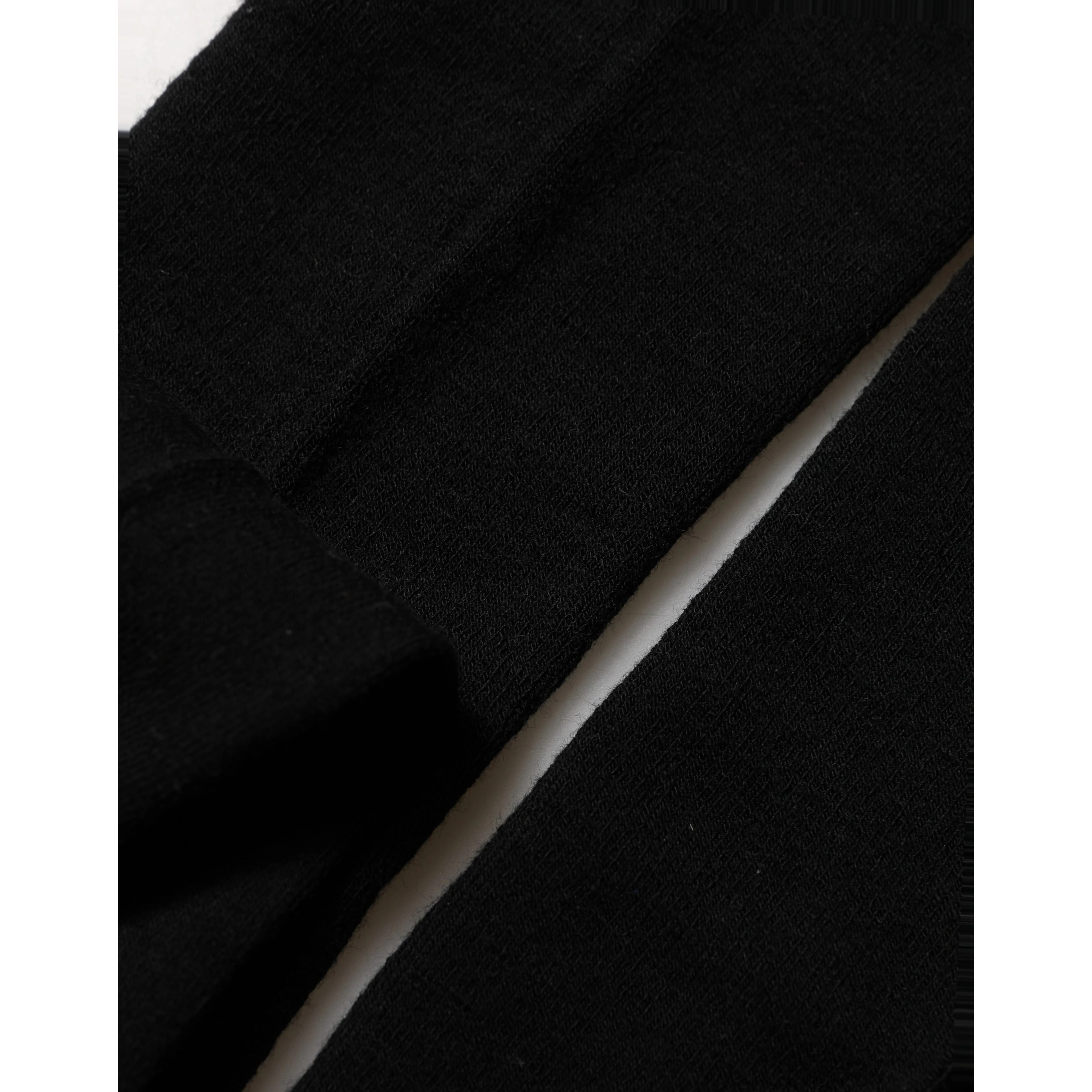 Black Wool Stretch Tights Stocking Accessory Socks