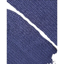 Men Navy Blue Cotton Ribbed Mid Calf Accessory Socks