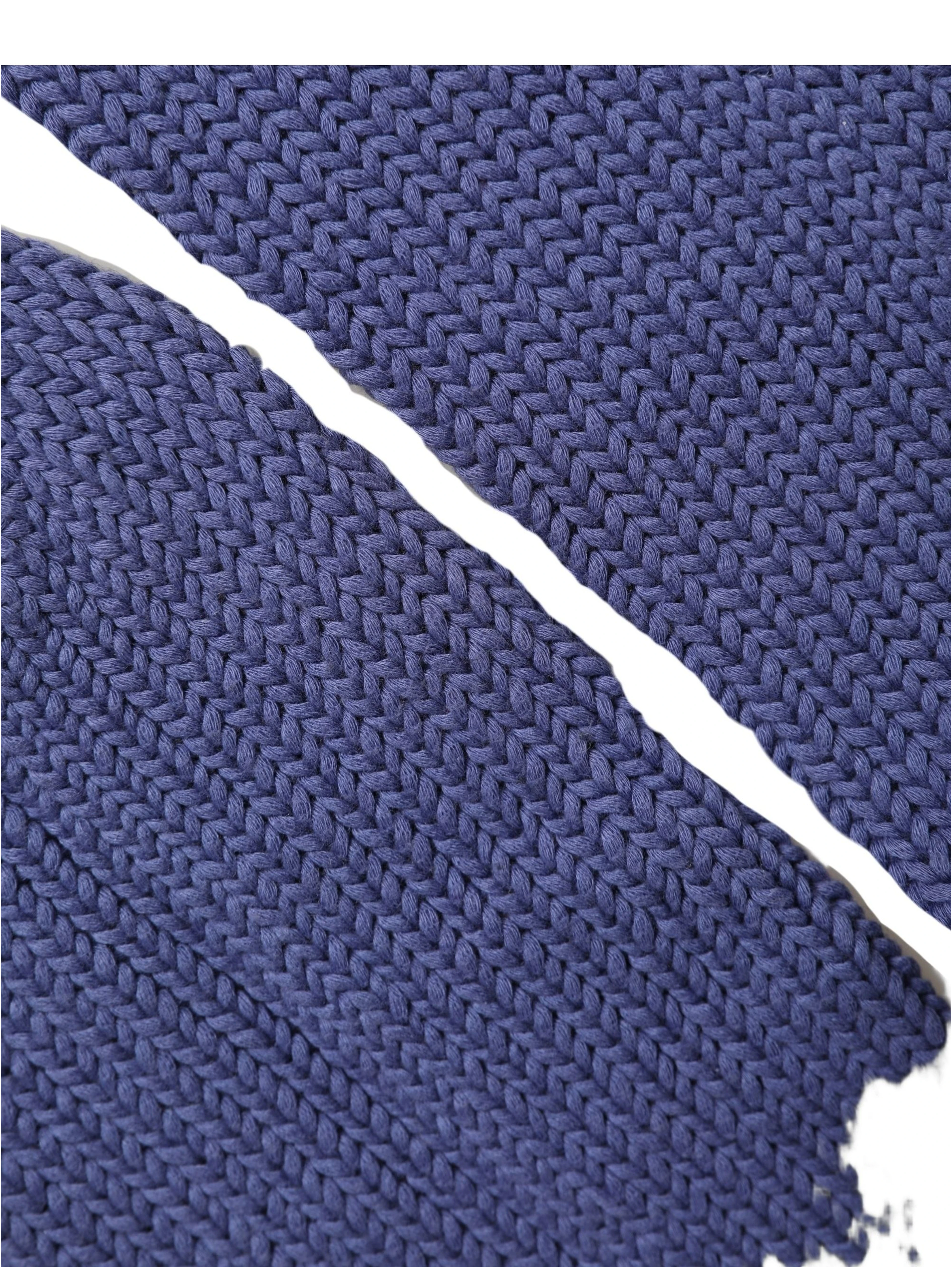 Men Navy Blue Cotton Ribbed Mid Calf Accessory Socks