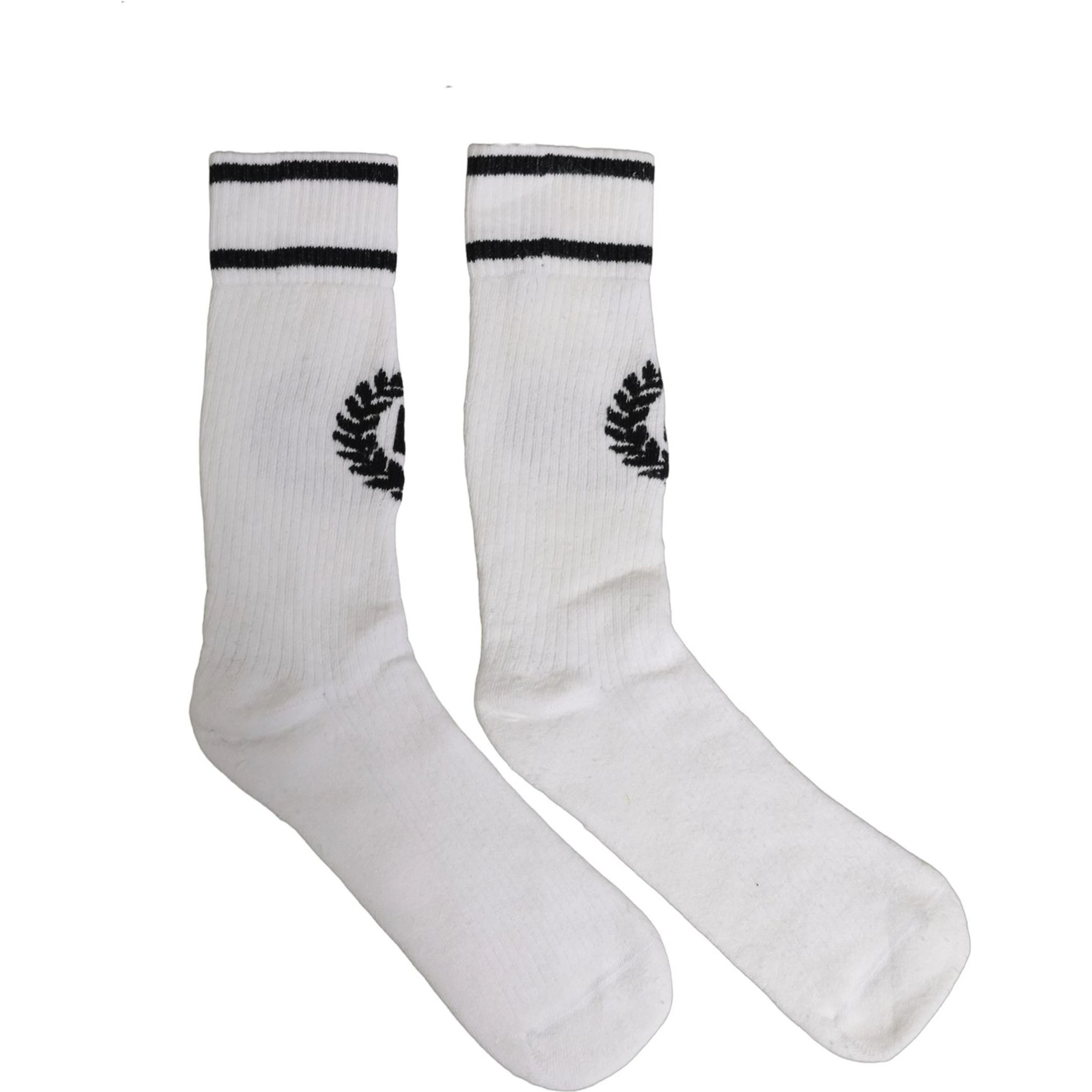 White Cotton DG Logo Mid Calf Accessory Socks
