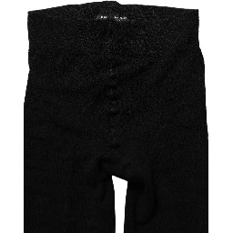 Black Wool Stretch Tights Stocking Accessory Socks