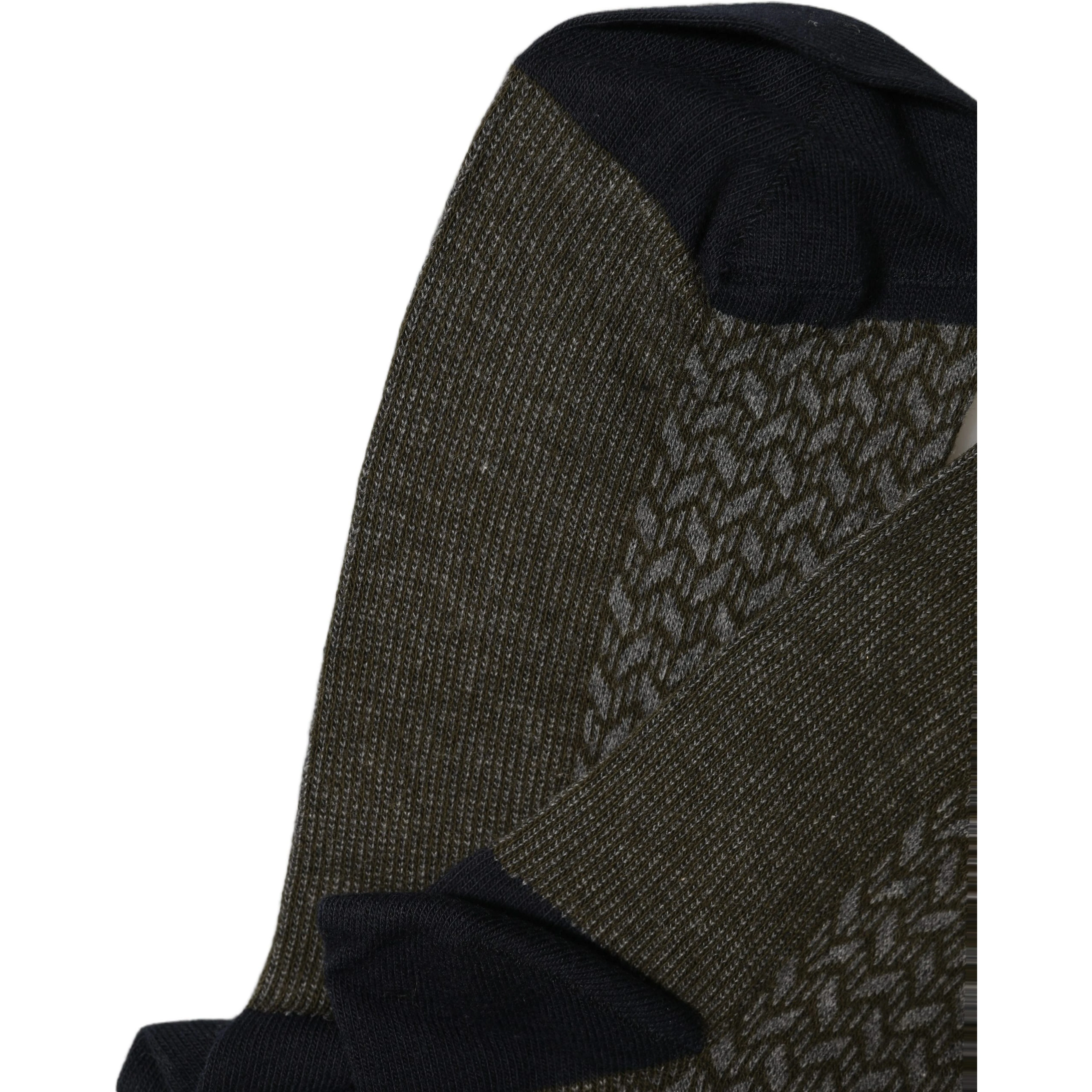 Dark Gray Cotton Knit Knee High Accessory Socks