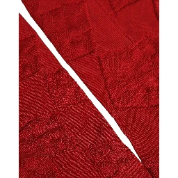 Men Red 100% Silk Mid Calf Accessory Socks