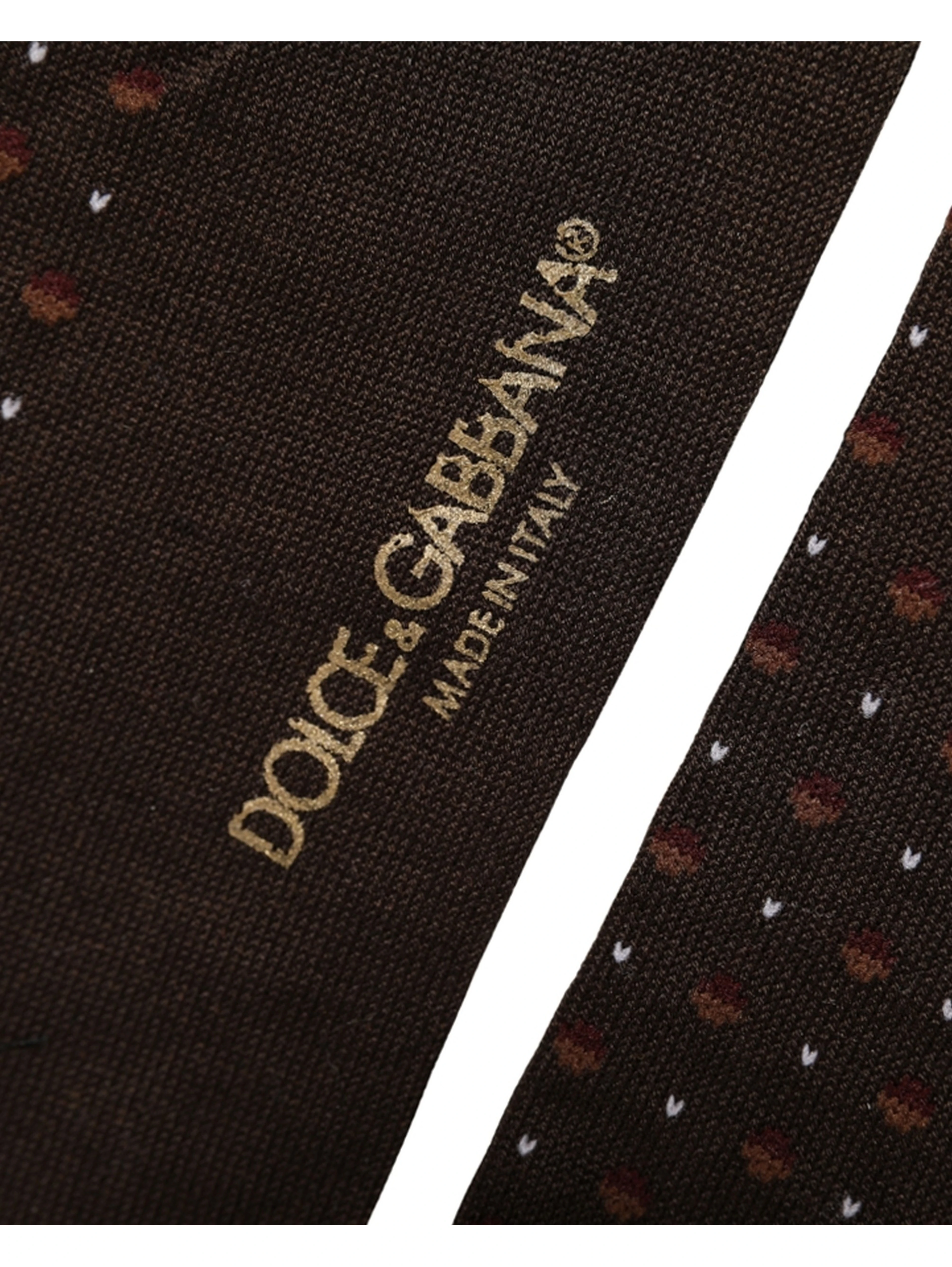 Burgundy Polka Dot Over The Calf Accessory Socks