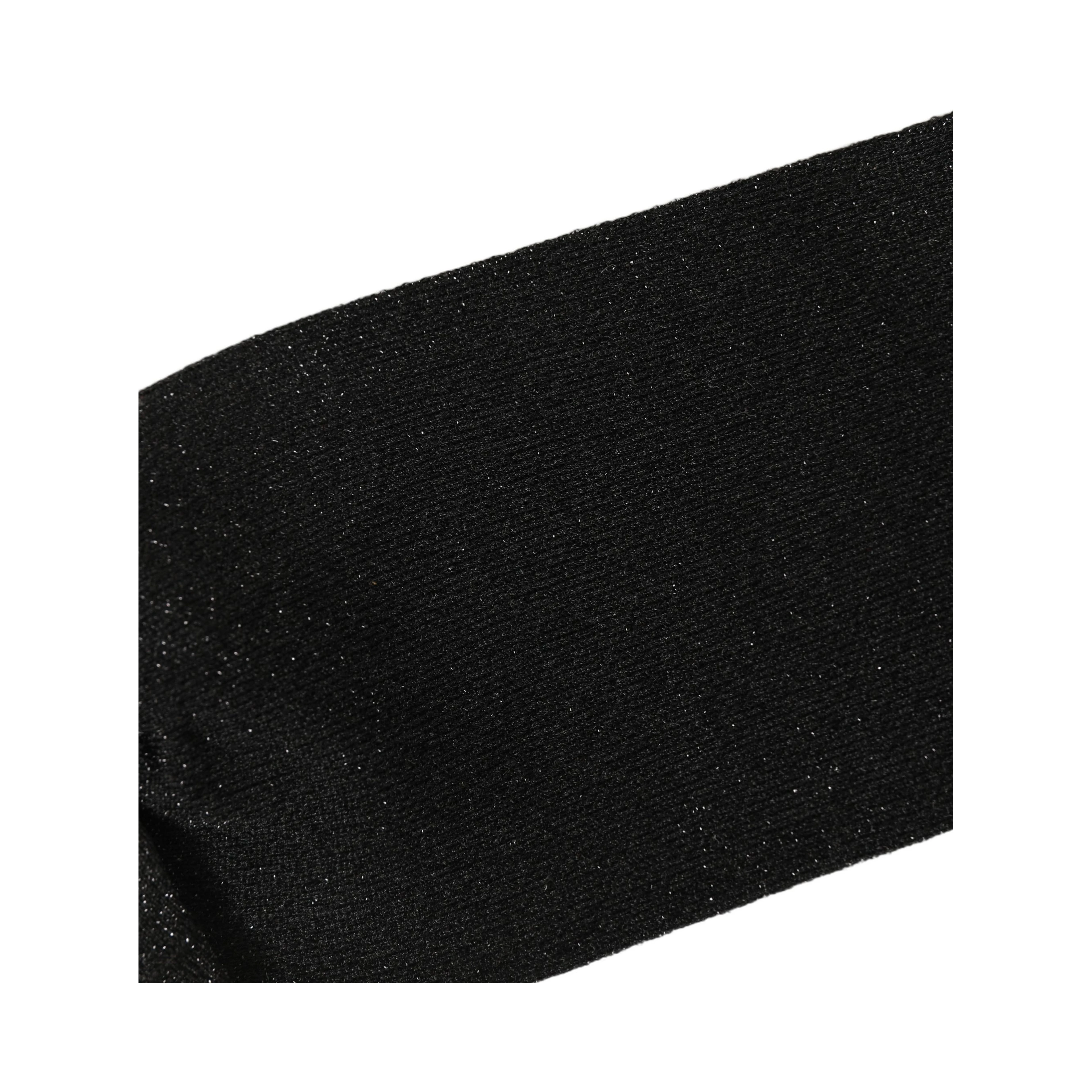 Men Black Viscose Mid Calf Accessory Socks