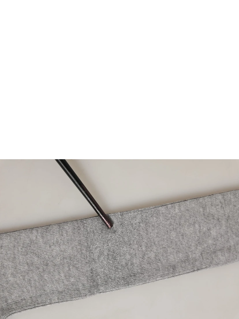 Men Gray Viscose Over The Calf Accessory Socks