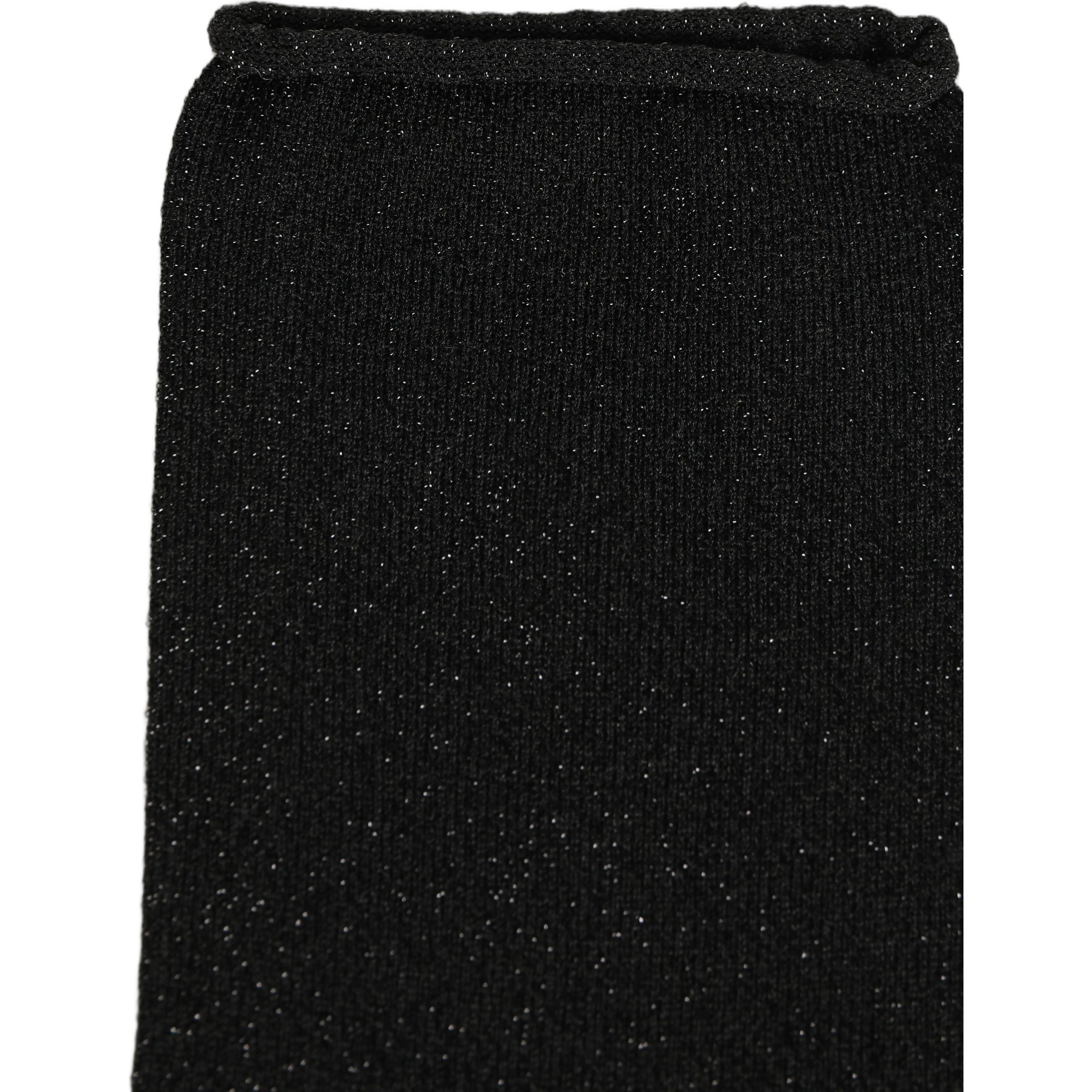 Men Black Viscose Mid Calf Accessory Socks