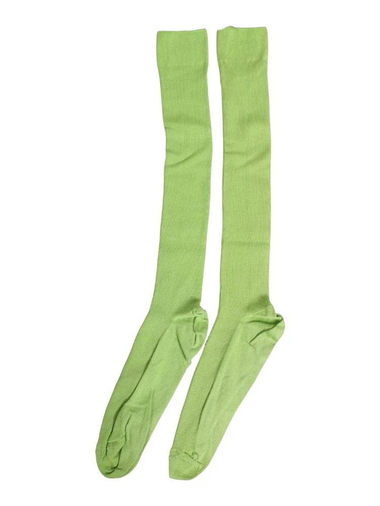 Men Green Viscose Over The Calf Accessory Socks alternative