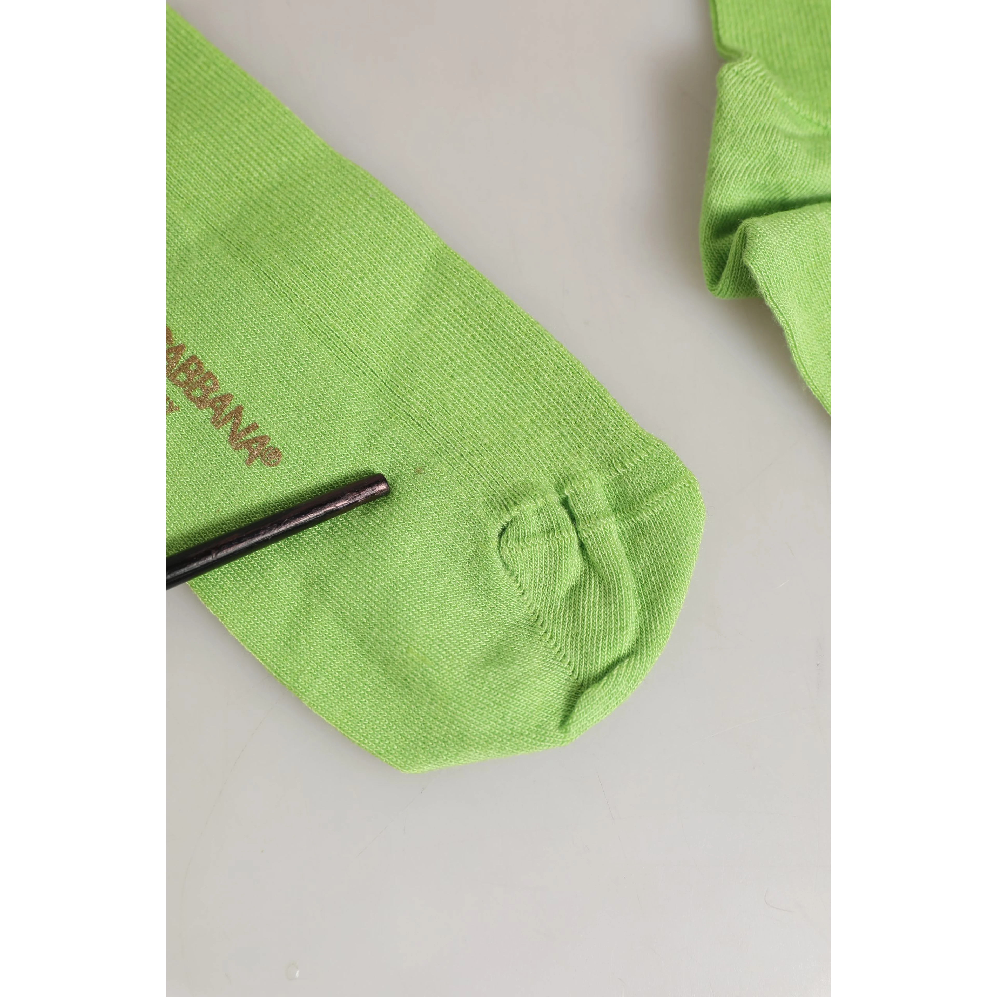Men Green Viscose Over The Calf Accessory Socks