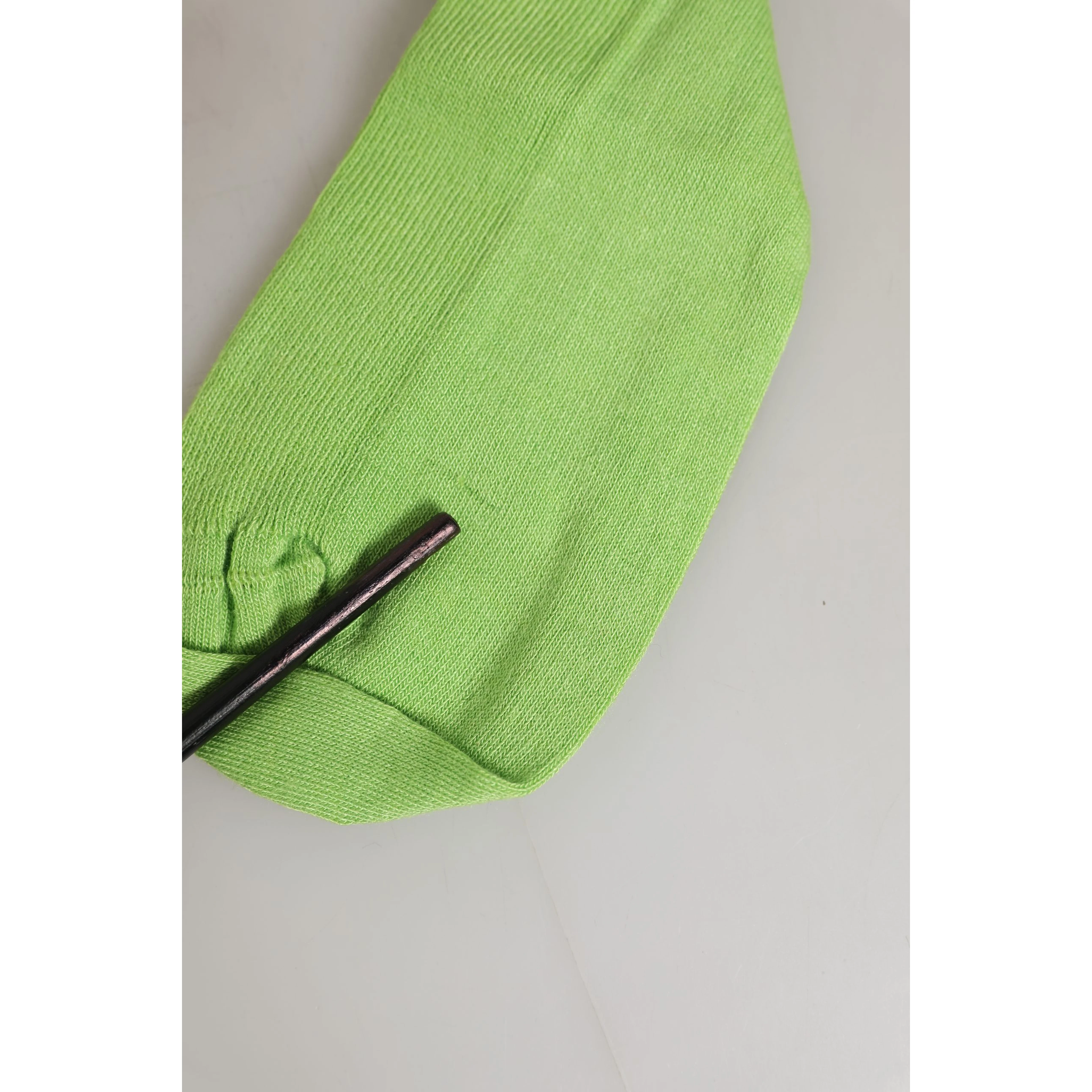 Men Green Viscose Over The Calf Accessory Socks