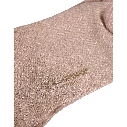 Light Pink Viscose Over The Calf Accessory Socks