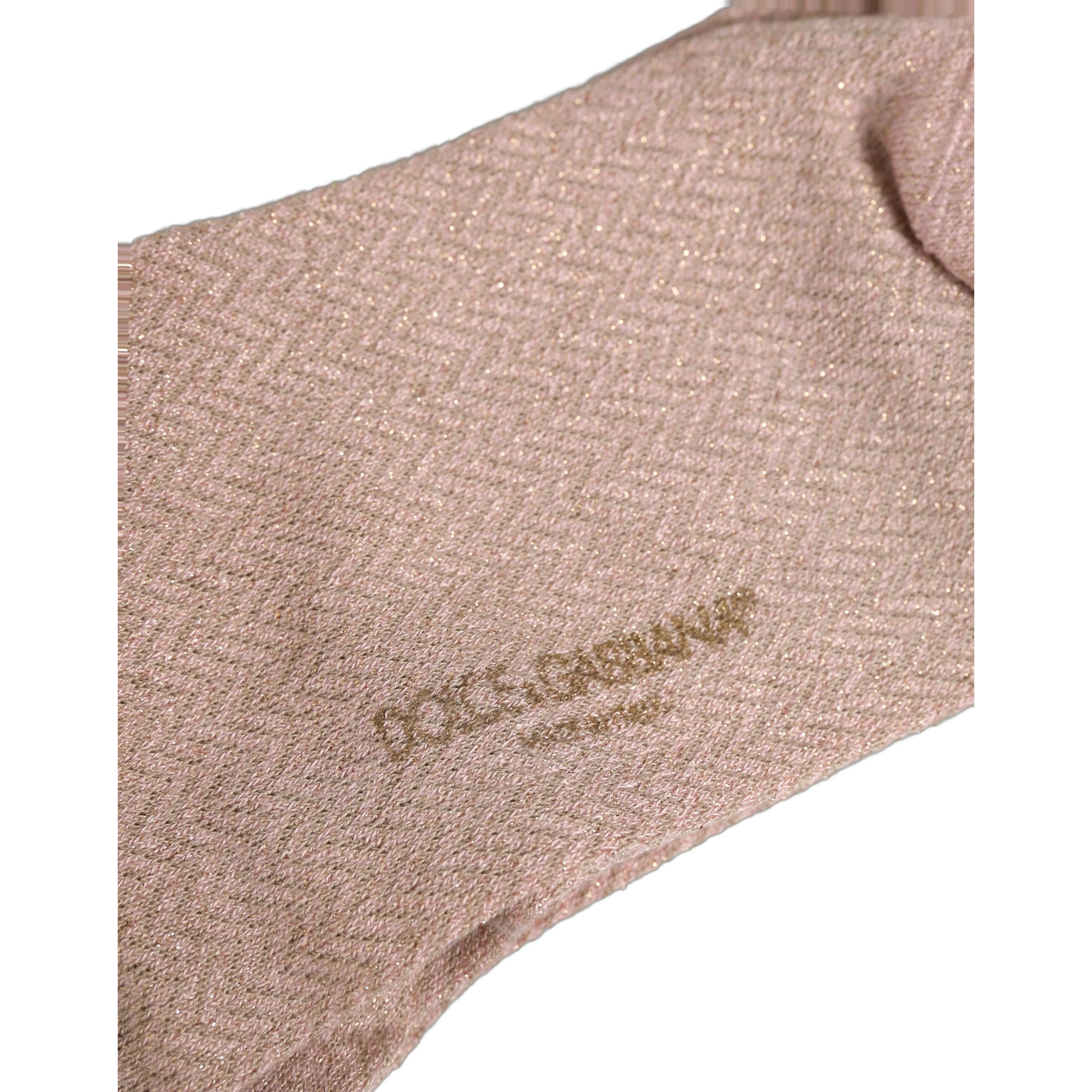 Light Pink Viscose Over The Calf Accessory Socks