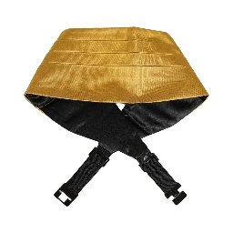 Gold Men 100% Silk Belt Waist Cummerbund