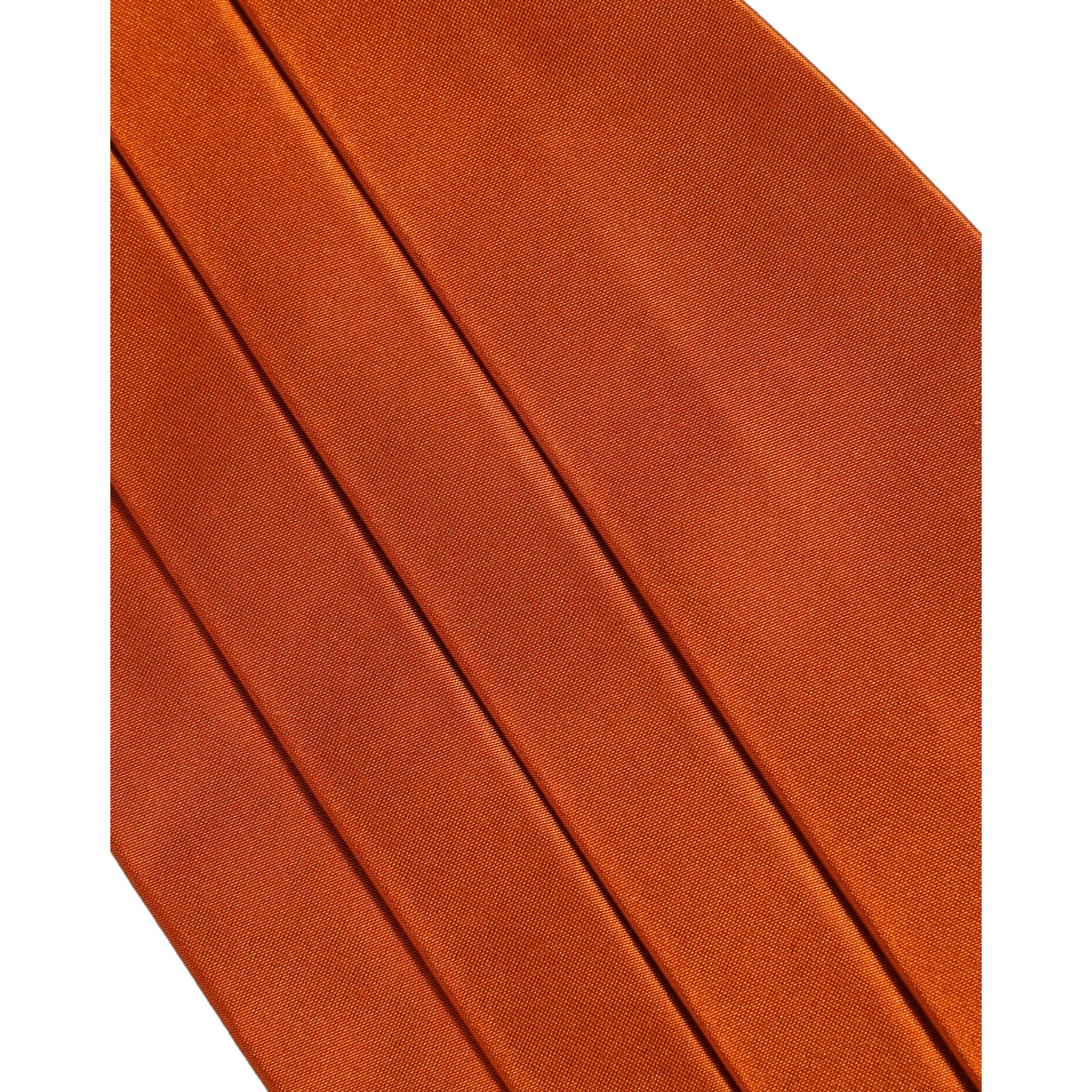 Orange 100% Silk Belt Waist Cummerbund
