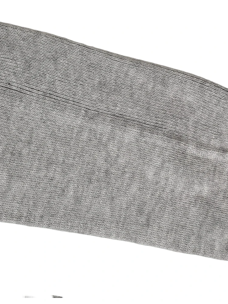 Men Gray Viscose Over The Calf Accessory Socks