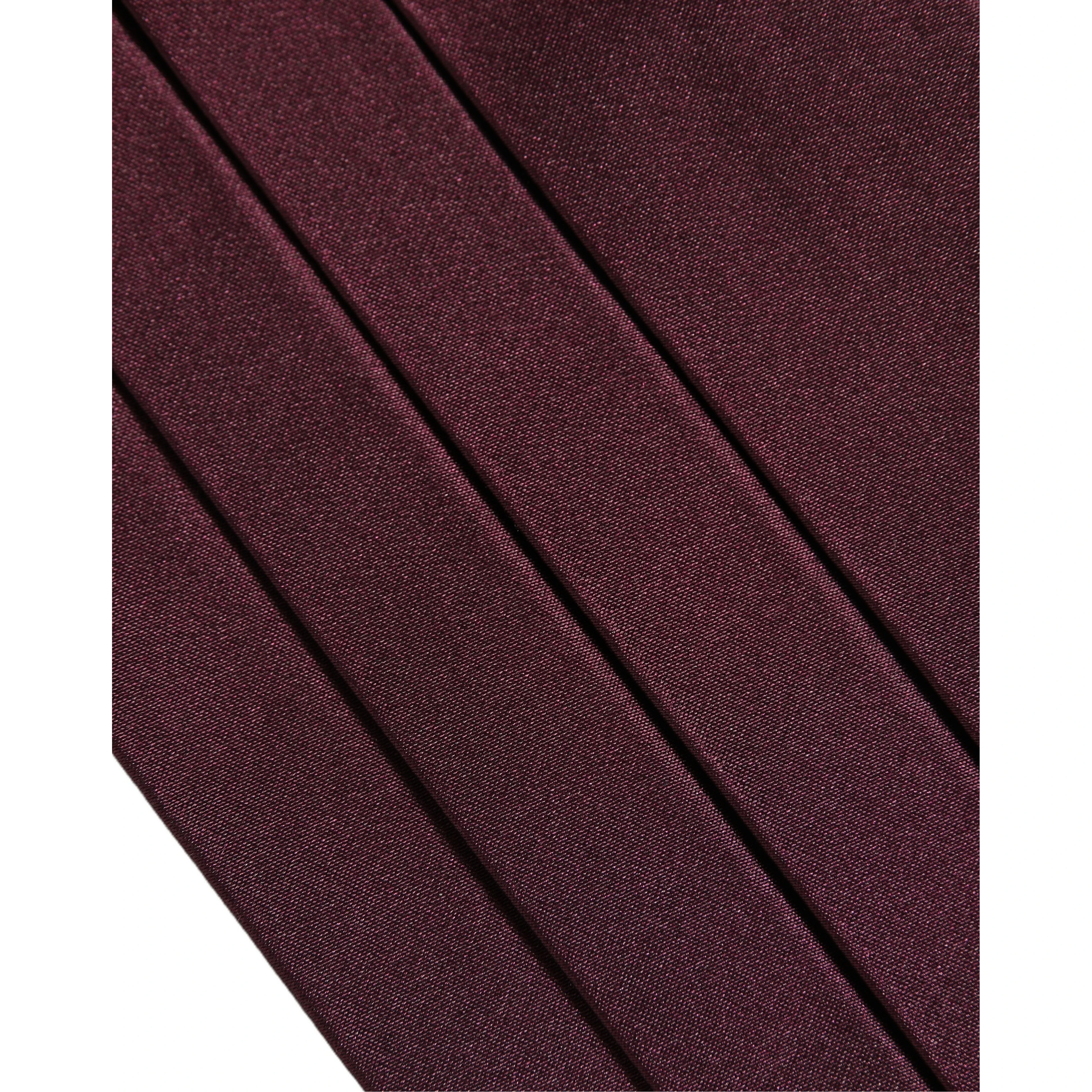 Maroon Men 100% Silk Belt Waist Cummerbund
