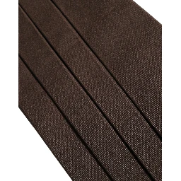 Dark Brown 100% Silk Belt Waist Cummerbund