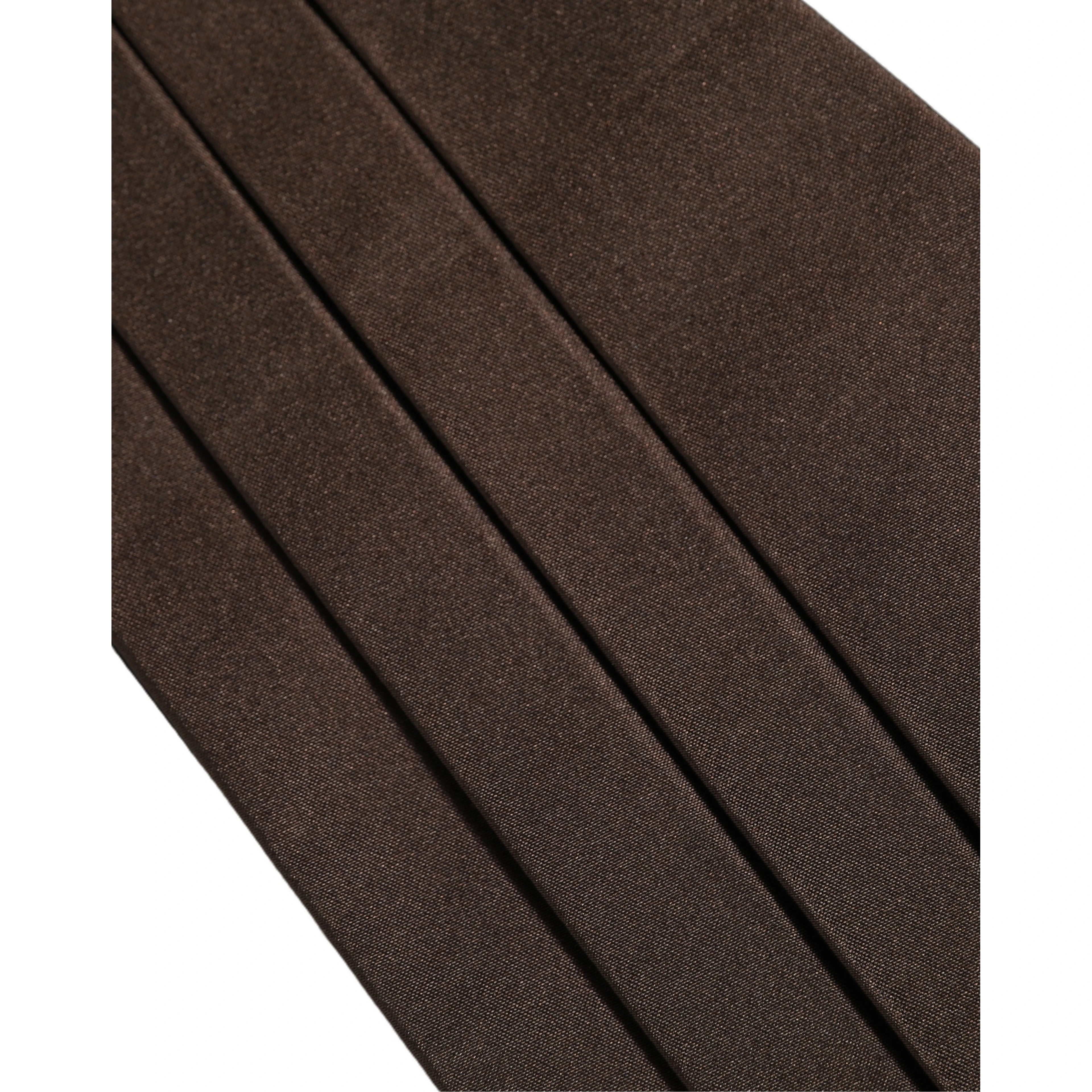 Dark Brown 100% Silk Belt Waist Cummerbund