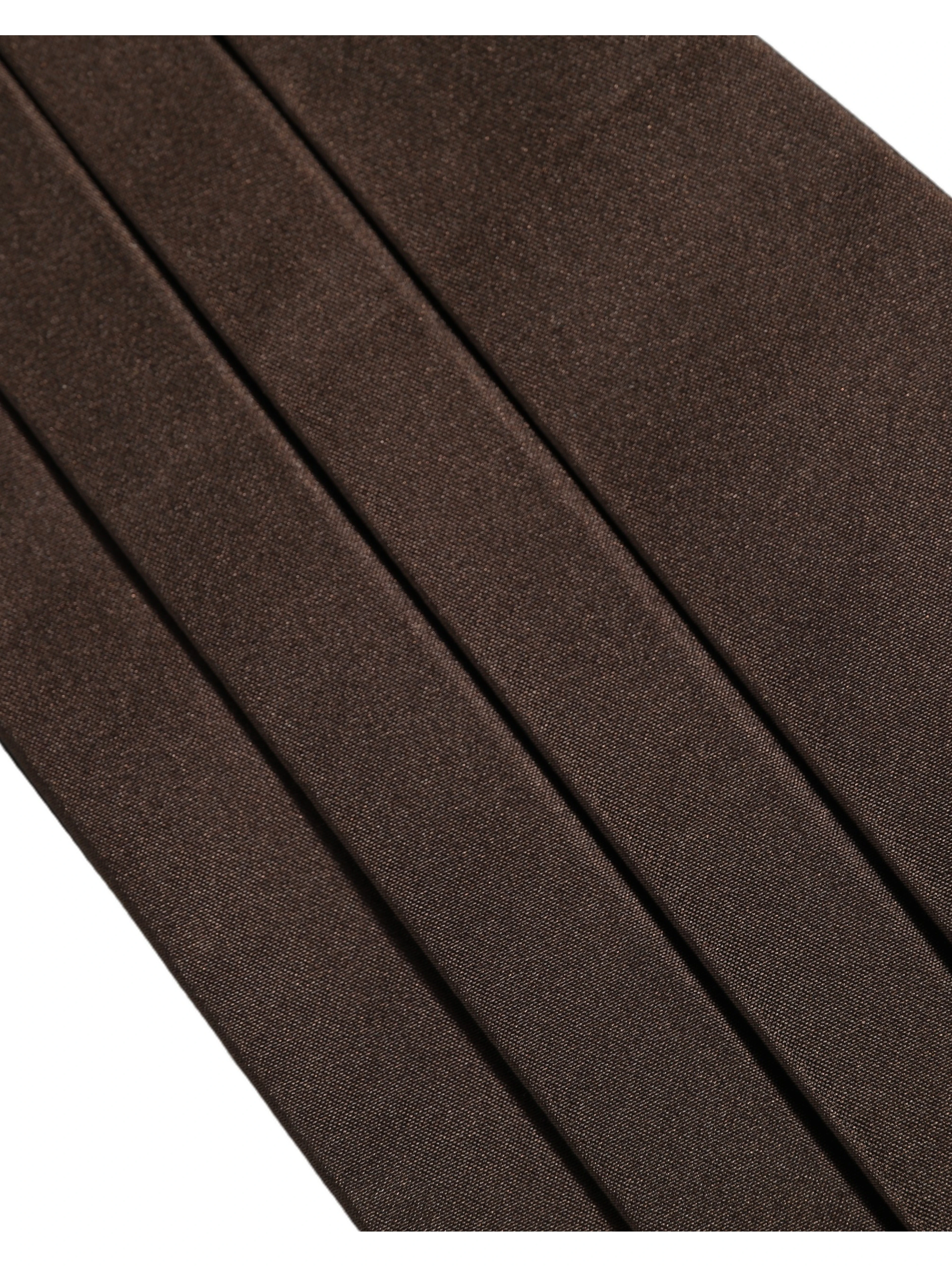 Dark Brown 100% Silk Belt Waist Cummerbund
