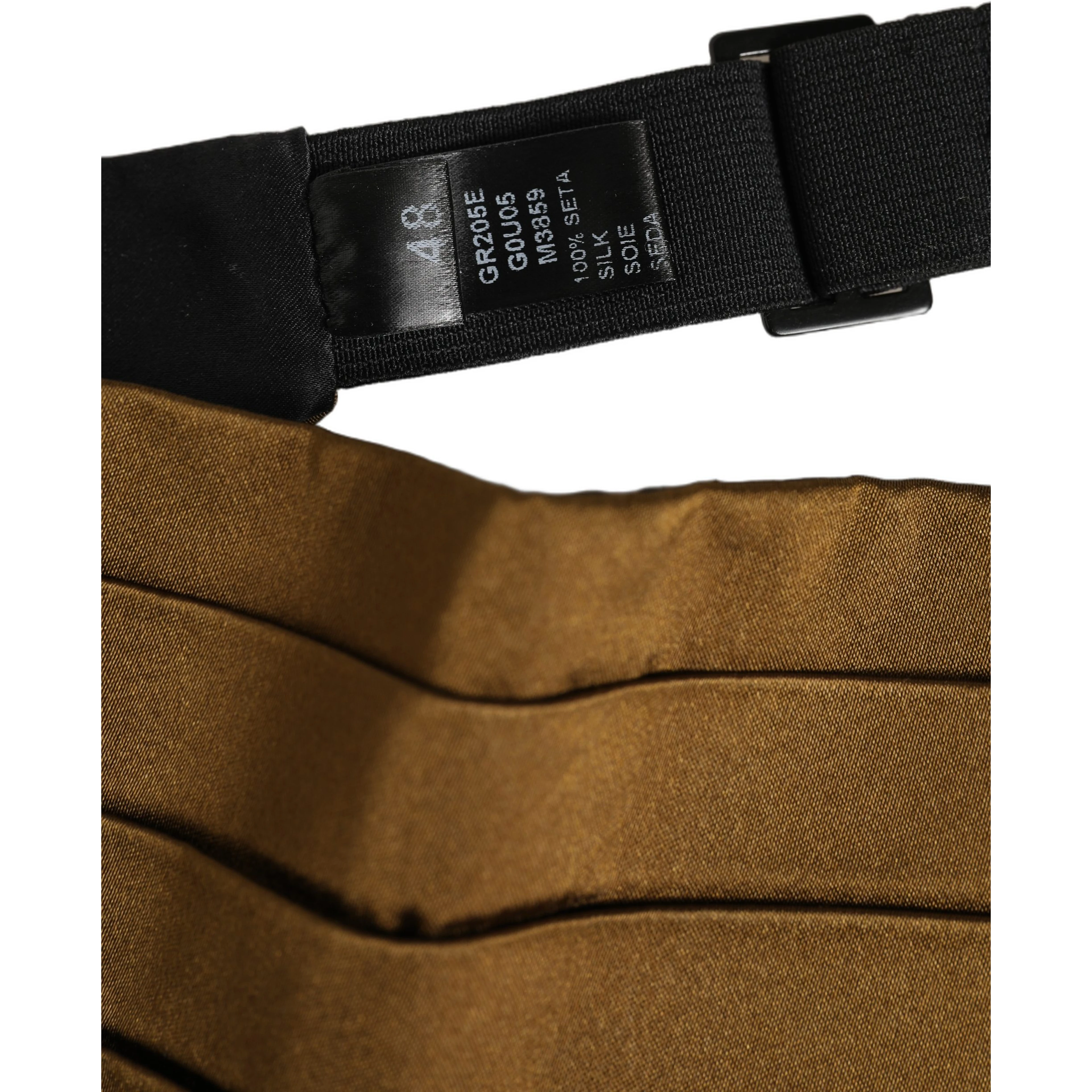 Brown Men 100% Silk Belt Waist Cummerbund