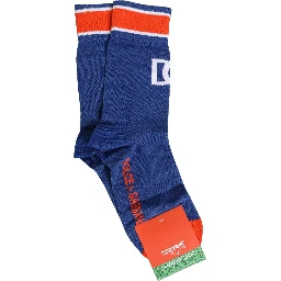 Men Multicolor Cotton Mid Calf Accessory Socks