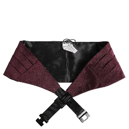 Maroon Men 100% Silk Belt Waist Cummerbund